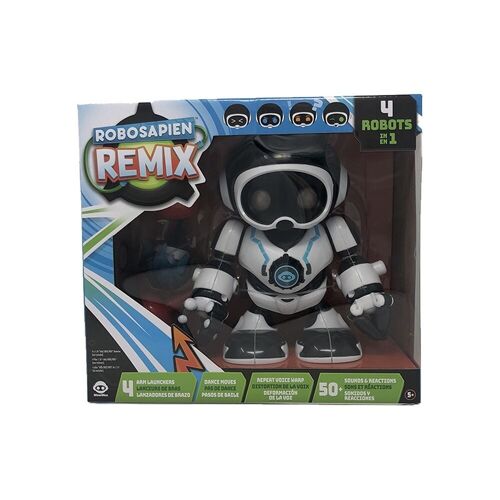 WOWWEE - Mascota interactiva Robosapien X (Robot Humanoide Remix) Controlado por mando remoto