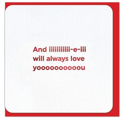 Always Love You-VALENTINES CARD