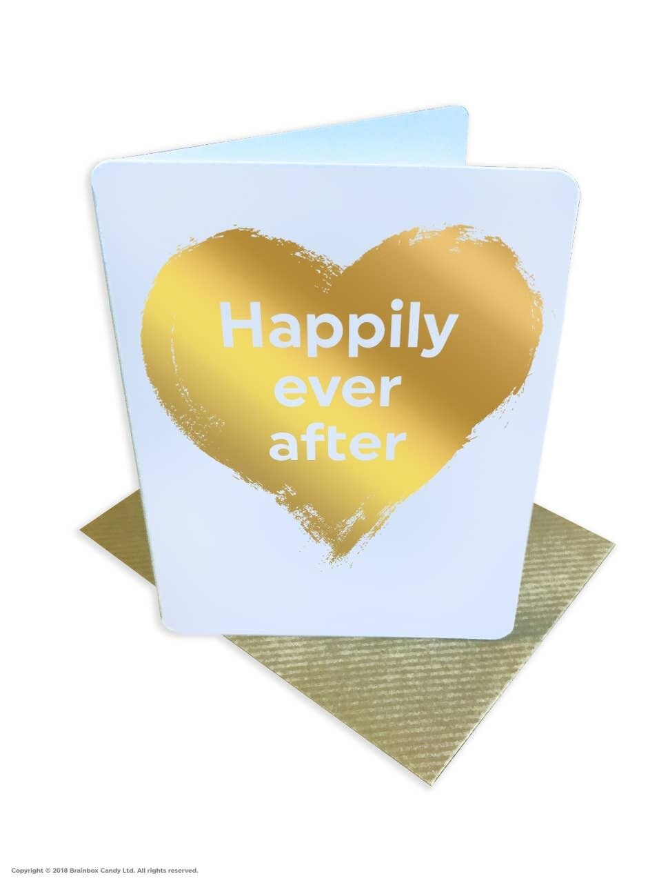 Happily Ever After Funny Wedding Small Card