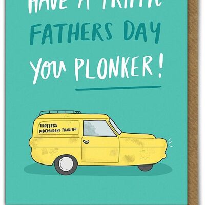 Triffic Fathers Day Lustige Vatertagskarte