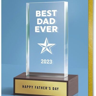 Best Dad Ever Fathers Day Card