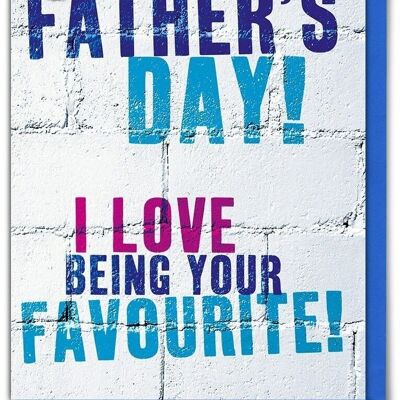 Favourite Funny Father's Day Card