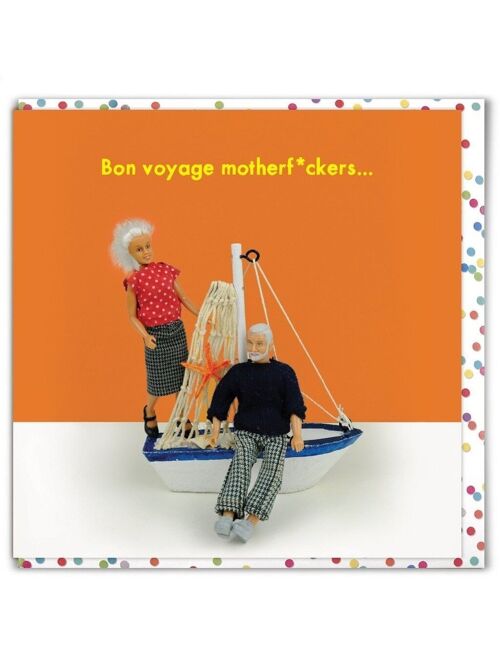 Funny Card - Bon voyage