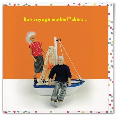 Funny Card - Bon voyage