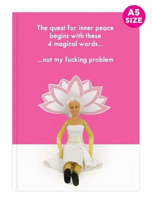 Funny Notebook (A5) -Inner peace