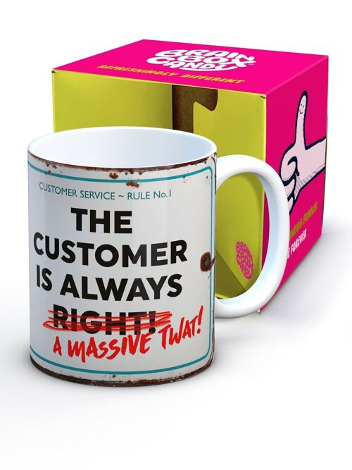 Funny Customer Massive Twat Mug