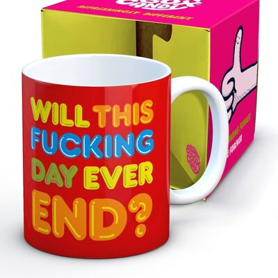 Taza Funny Day Ever End