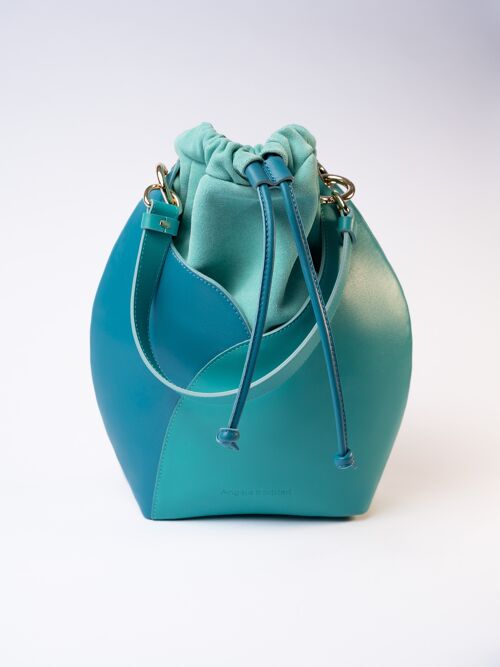 TEAL TULIP BAG