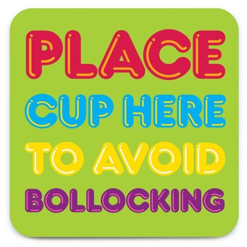 Avoid Bollocking Coaster
