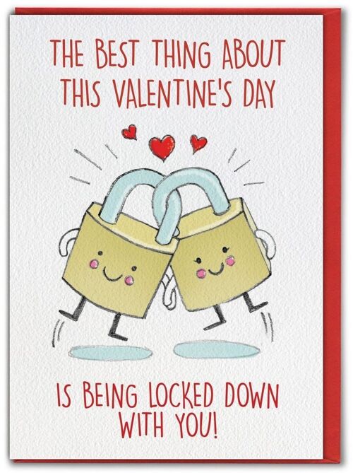Funny Lockdown Valentines Card