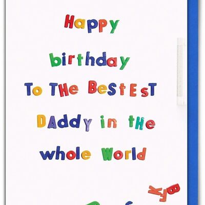 Feliz cumpleaños papá tarjeta divertida papá