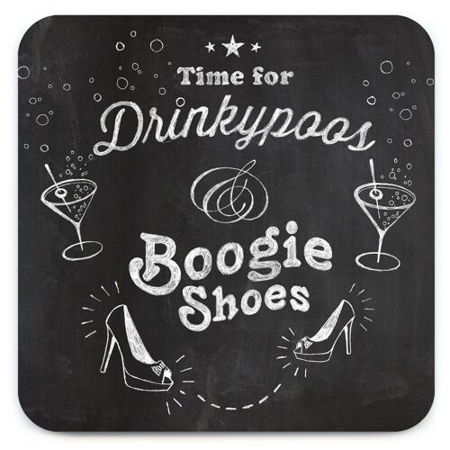 DrinkyPoos & Boogie Shoes Coaster