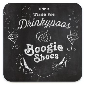 Sous-verre DrinkyPoos & Boogie Shoes 1