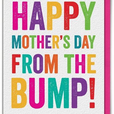 Carte de fête des mères heureuse de The Bump 2