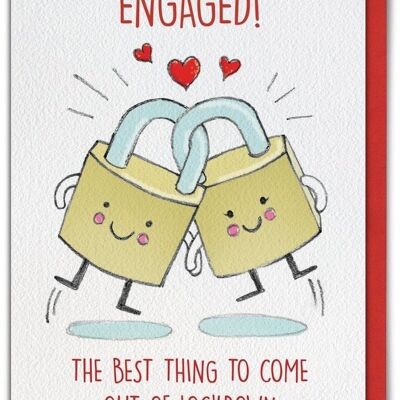 Lockdown Engagement Card