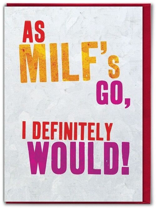 MILFs Funny Valentines Card
