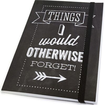 Cose che altrimenti dimenticherei Notebook A6 Notebook