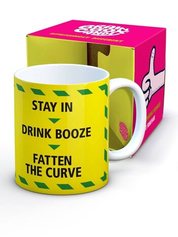 Funny Stay In Drink Booze Mug 1