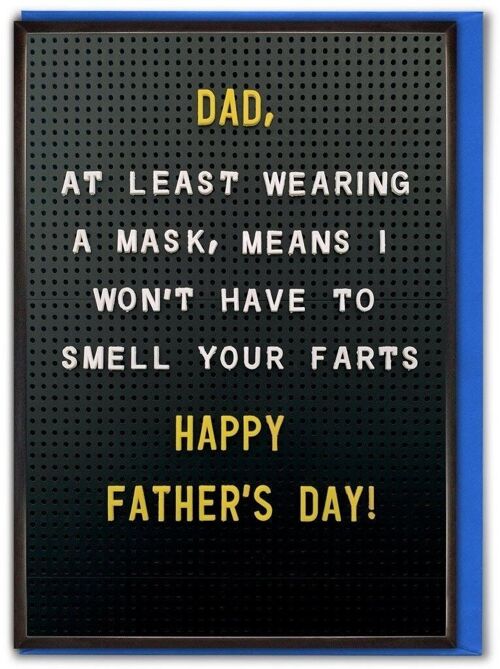 Smell Your Farts Funny Father's Day Card