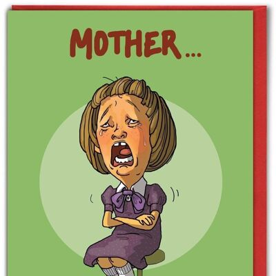 Funny Mother's Day Card - Hideous haircuts