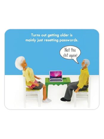 Funny Mousemat / Mousepad - Mots de passe par Brainbox Candy 1