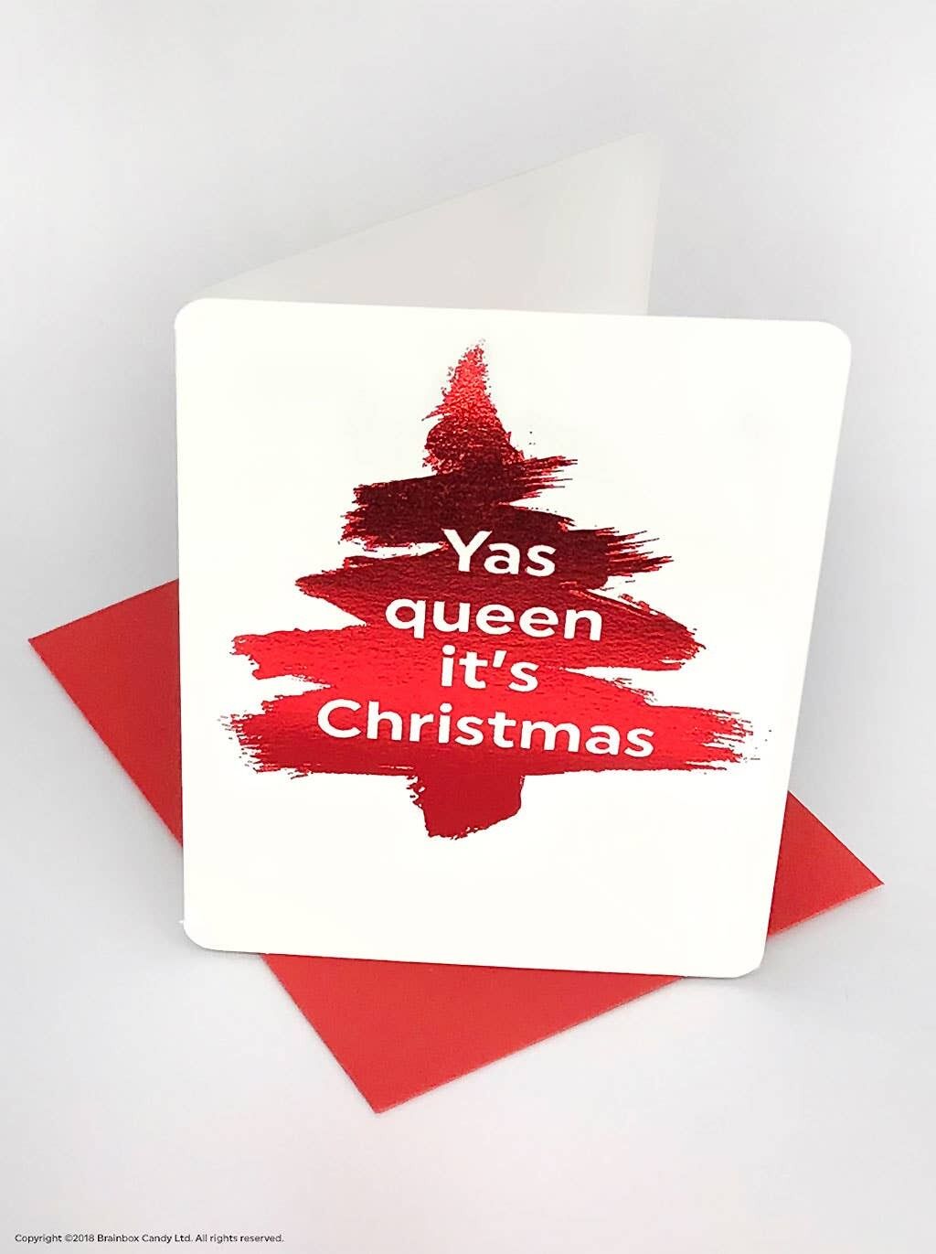 Yas Queen Weihnachten Lustige Weihnachtskarte