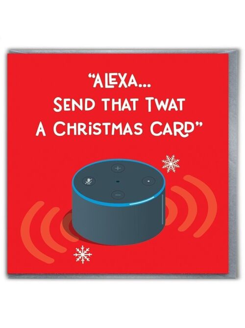 Funny Birthday Card - Alexa