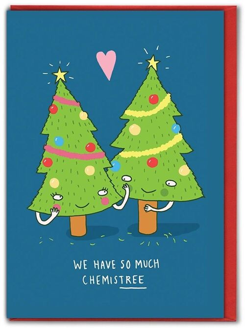 Chemistree Funny Christmas Card