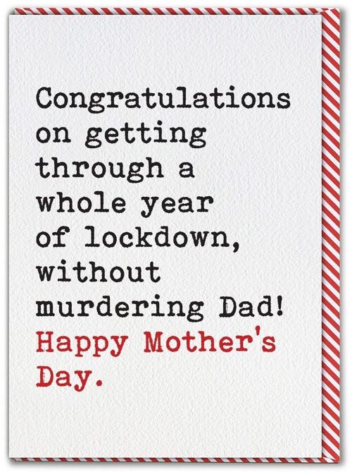 Lock Mother's Day Funny Mother's Day Card