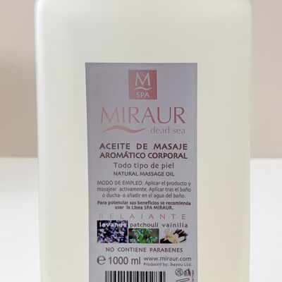 Aromatic Body Massage Oil Lavender, Patchouli & Vanilla
