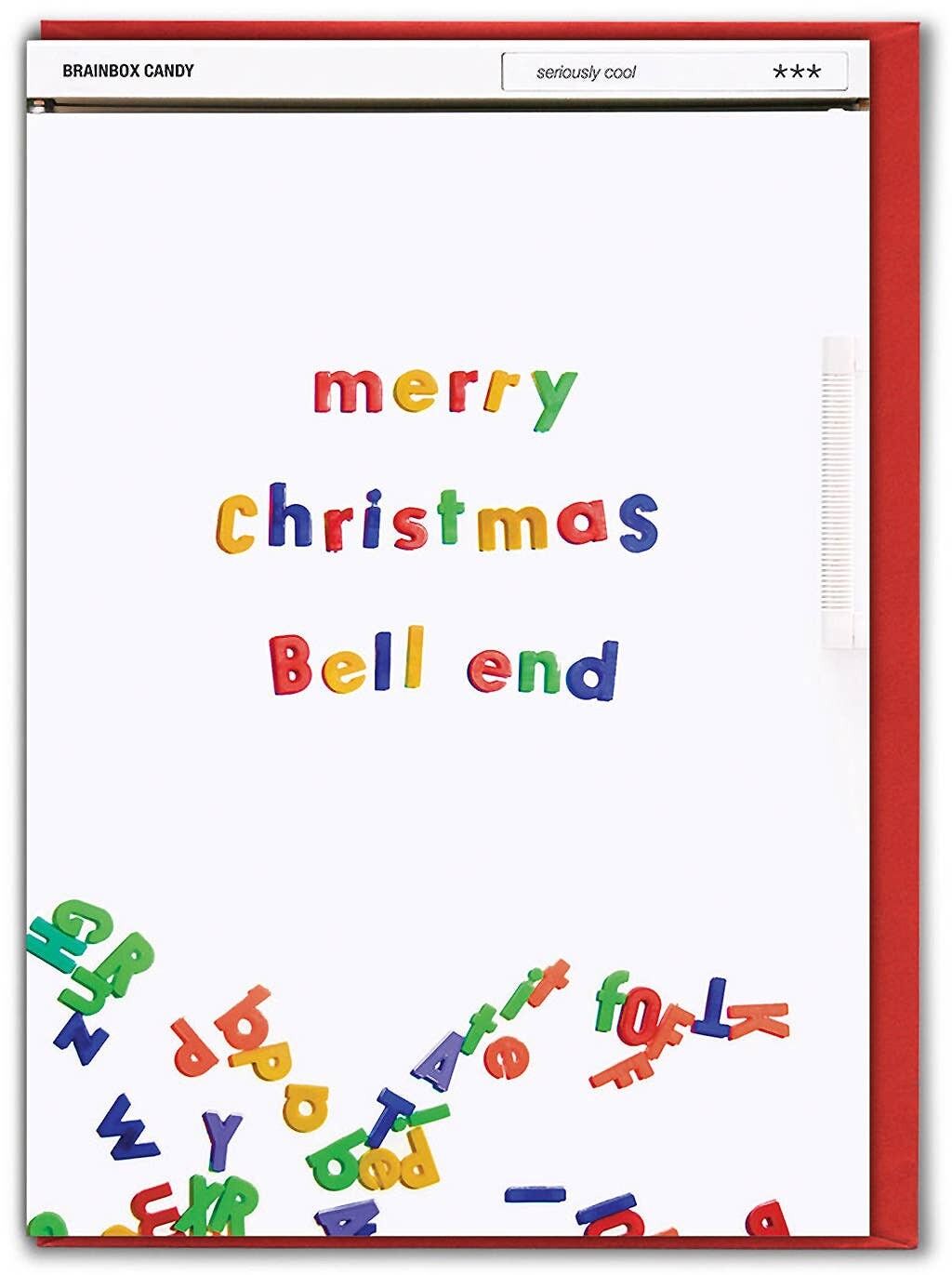 Buon Natale B*ll End Rude Christmas Card