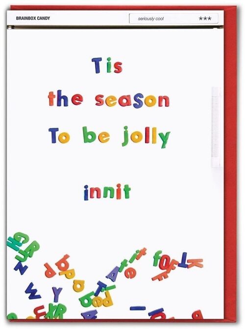 Xmas Tis Season Innit Funny Christmas Card