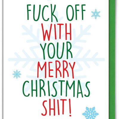 Christmas Shit Funny Christmas Card