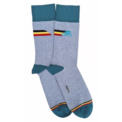 Allez Belgique: Men's cotton socks
