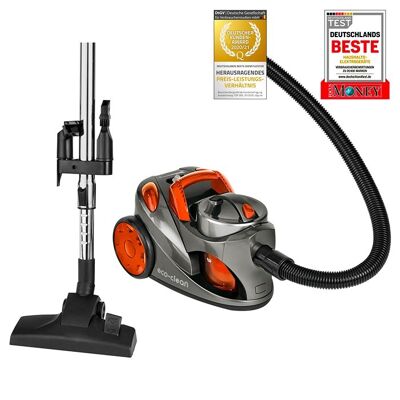 Bomann BS9018CBN Bagless Canister Vacuum Cleaner - Orange