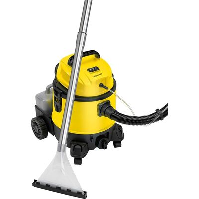 Wet/dry vacuum cleaner with shampoo function Bomann BSS6000CB-yellow/black