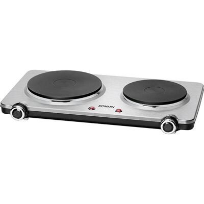 Double hob 2500W Bomann DKP5033 ECB