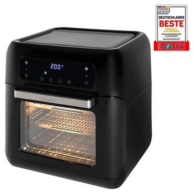 Horno de aire caliente 11L 1500W Bomann FR6031HCB-negro