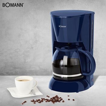 Cafetière 12-14 tasses 1,5L Bomann KA183CB-bleu 4