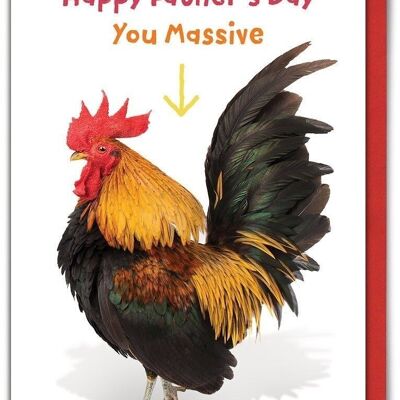 Funny Father's Day Card - Father's Day Massive Cock
