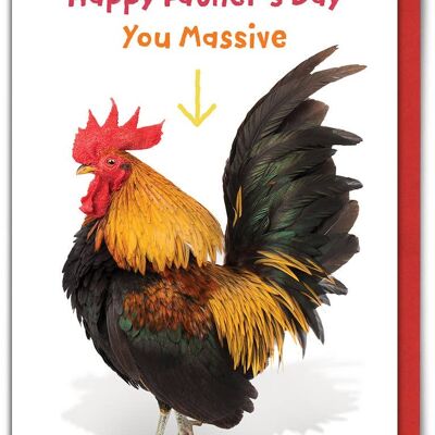 Funny Father's Day Card - Father's Day Massive Cock