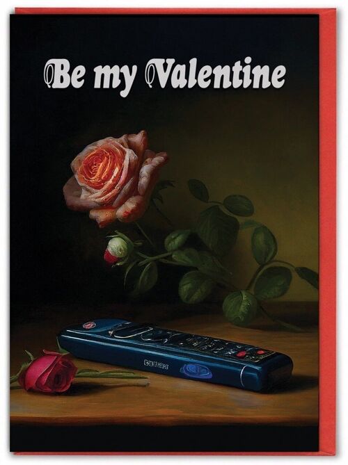 Funny Valentine's Card - Modern Toss Valentines Remote