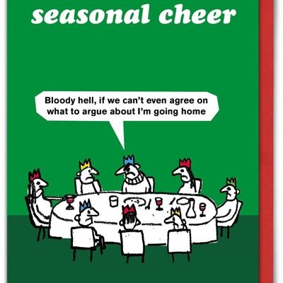 Argument Christmas Card