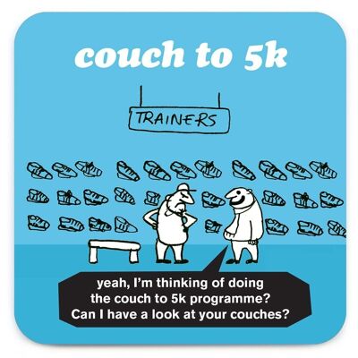 Funny Coaster - Couch To 5K