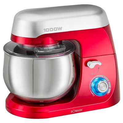 Amasadora multifunción Bomann KM6009CB-Red 5L 1000W