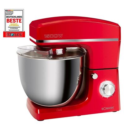 Impastatrice multifunzione Bomann KM6036CB-Red 10L 1500W