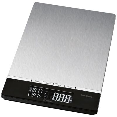 Bomann KW1421CB stainless steel kitchen scale