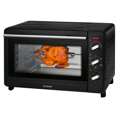 Horno multifunción 30L Bomann MBG6023CB-negro