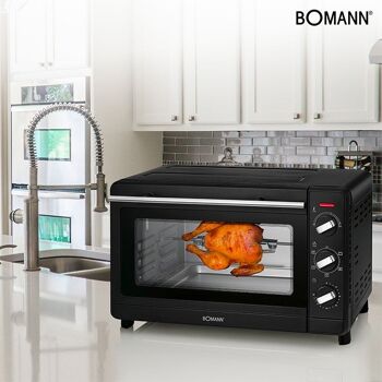 Four multifonction 30L Bomann MBG6023CB-noir 10