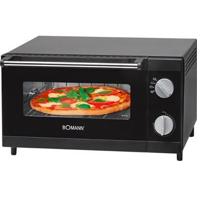 Mini forno per pizza 12L Bomann MPO2246CB-nero